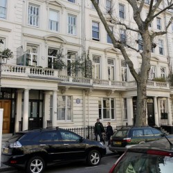 Dr. Gabor's home in London