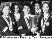 1964 Women's Fencing Team Hungary