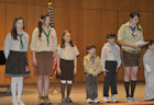 Members of the the The 4th Btori Jzsef Hungarian Scouts Troop of Washington, DC