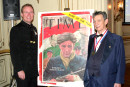 Dr. Paul Szilagyi, 2006 recipient of the Col. Commandant Michael Kovats Medal of Freedom, and son, Bryan Dawson-Szilagyi