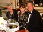 AHF Ladies Committee Chair, Zsuzsa Toth, with Francis Gary Powers of the Cold War Museum