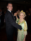 The Annual Hungarian May Ball: Gabriella Koszorus Varsa and Grandson Feri Jr.