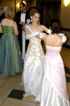 The Annual Hungarian May Ball: Miss Kolus and Miss Karpathy, Debutantes