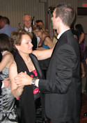 2010 Hungarian Ball: Marianne Koszorus and son, Ferenc