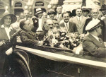 On July 15, 1931,  "Justice for Hungary, " the trans-Oceanic flight, left Harbor-Grace for Budapest on a non-stop flight of twenty-six hours. It was the first time that an airplane crossing the ocean had radio contact both with the starting and landing aerodromes. The pilots were received as heroes in Budapest.