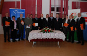 On the recommendation of the Bolyai Committee (BKB), the Hungarian National Council of Transylvania (EMNT) bestowed the Bathory Award upon 15 awardees, including Frank Koszorus, Jr., President of the American Hungarian Federation. Previous awardees include US Congressman Tom Lantos and Gov. George Pataki