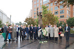 The American Hungarian Federation's October 25 commemoration started with wreath laying at the Victims of Communism Memorial near the US Capitol