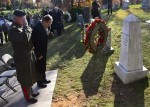 Holokauszt-emlékév - Megemlékezést tartottak Koszorús Ferenc ezredes sírjánál