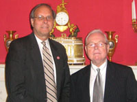 Frank Koszorus, Jr. and Zoltan Bagdy, co-presidents of the American Hungarian Federation (the “Federation”) – an active member of the CEEC – attended both events on NATO Accession