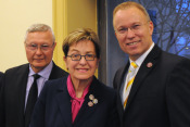 Dr. Imre Nemeth; Congresswoman Mary Kaptur; Bryan Dawson