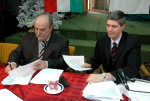 Kasza and Bugar Sign Declaration